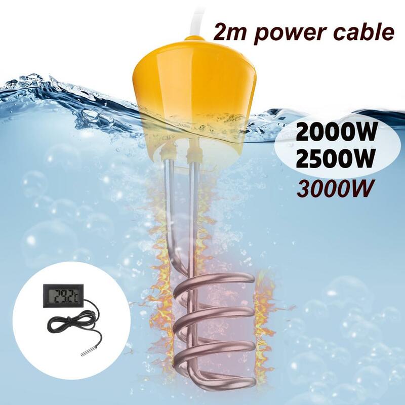 220V 2500W 3000W elektryczność grzałka do wody Element kocioł przenośne pręty grzewcze do wody na nadmuchiwany basen