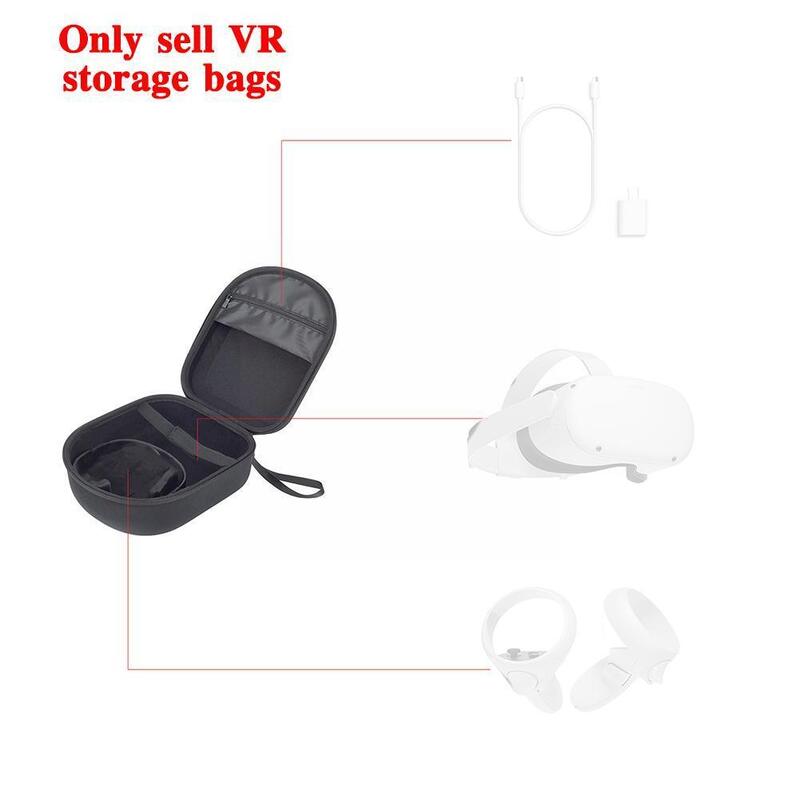 Boîte de protection de voyage, sac de rangement, housse de transport pour Oculus Quest 2 Oculus Quest VR et accessoires tout-en-un O2O2