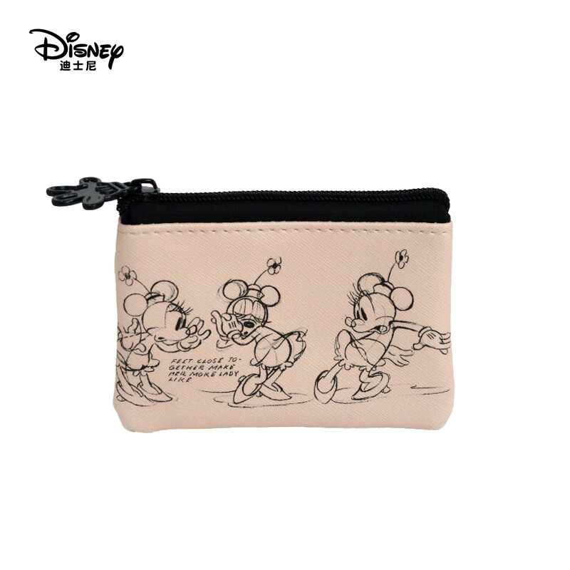 디즈니 미키 마우스 핸드백, 여성 가방, 화장품 가방, 소녀용 동전 지갑, 남아용 보관 가방, 미니 만화 귀여운