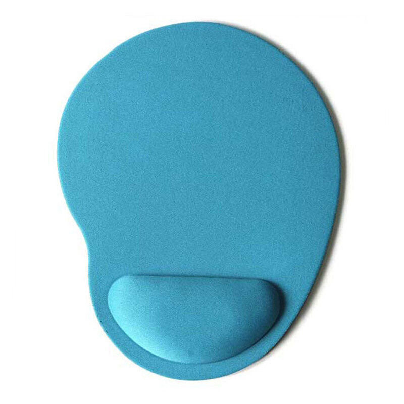 Nueva pequeña forma de los pies Mouse Pad apto para confort de muñeca de Color sólido Juegos de ordenador alfombrilla creativo EVA almohadilla blanda para ratón 1 Pc