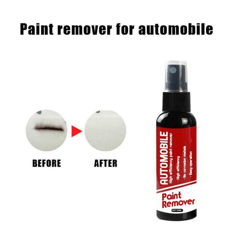Dissolvant de peinture de voiture, 50ml, produit pour enlever la peinture de vieille voiture en un clin d'œil