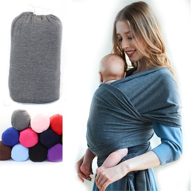 Baby Sling Wrap Babyback Träger Ergonomische Infant Strap Porta Wikkeldoek Echarpe De Portage Zubehör für 0-18 Monate Getriebe