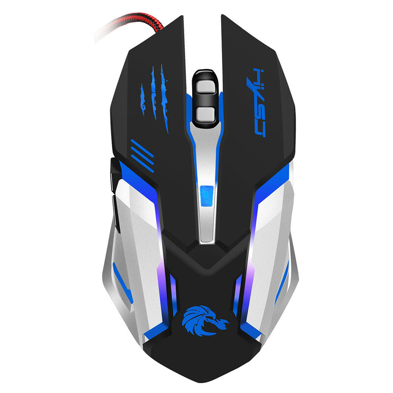 2.4G Adjustable 7 Buttons Optical USB Wired Gaming Game Mouse for PC Laptop Profession Wired Gaming Mouse LED Optical USB CSGO