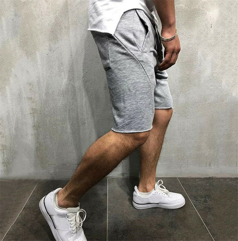 Pantalones cortos holgados para hombre, pantalón de chándal duradero para Fitness y culturismo, 2021m