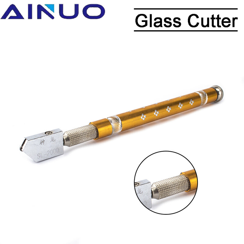 Diamentowy nóż do szkła ostry nóż ostrze koła narzędzie do cięcia twardego stopu DIY płytki lustro naprawa Cutter 6-12mm