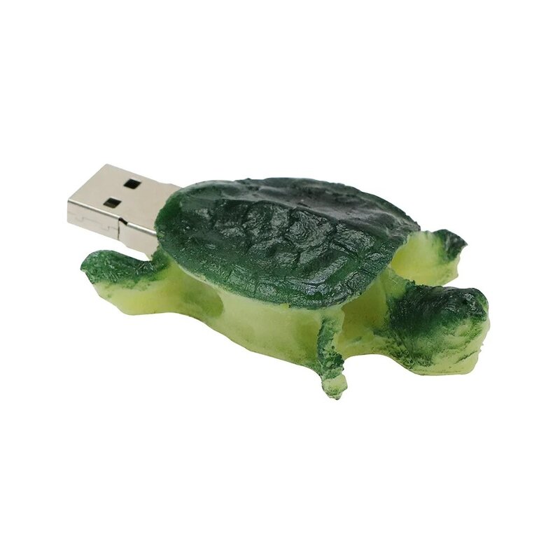 Pendrive tortoise pen drive usb dos desenhos animados 4g 8g pen drive 16 gb 32 64 gb cartão de memória flash 128 gb 256 gb disco na chave frete grátis