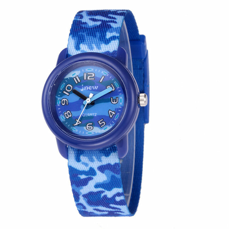 2020 new arrival kamuflaż mozaika kreskówkowa zegarki dla dzieci materiały przyjazne dla środowiska 3ATM wodoodporny zegar chłopiec dziewczyna prezent
