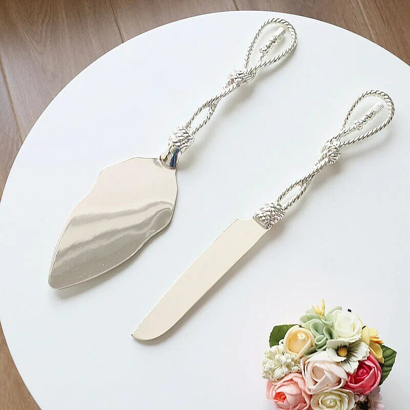 Wedding Cake Knife Customizable Knife and Wedding Cake Server Party Decoration Cake Accessories Knives Cakes