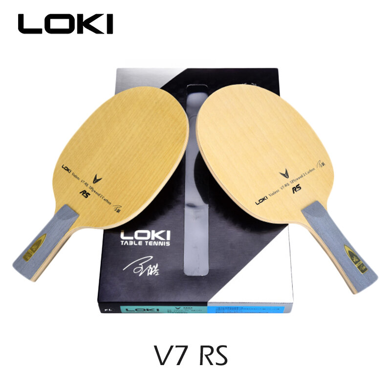 Loki brutalne ostrze do tenisa stołowego profesjonalna ofensywa dla średnio zaawansowanych rakietka do ping-ponga CLCR