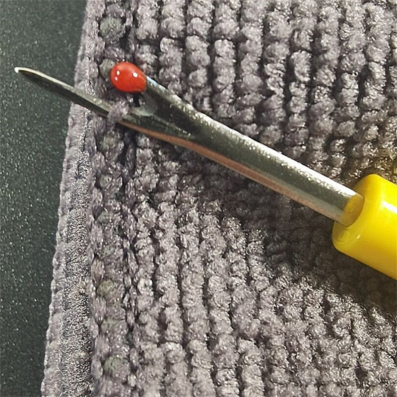 Cpdd-kit removedor de costura e rosca, 2 peças, afiado, removedor de fio de costura, descascador de costura com alças ergonômicas para trabalho