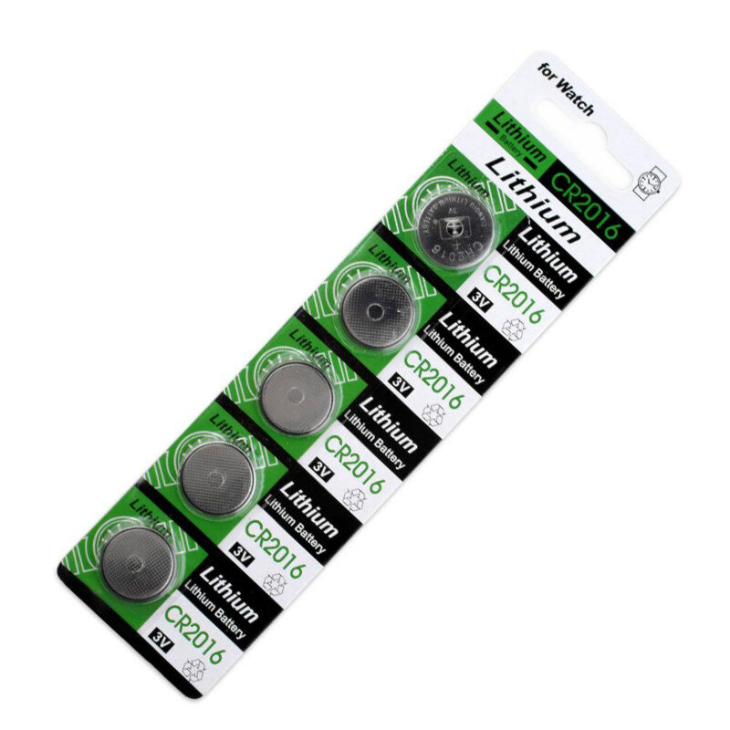 10Pcs CR2016 Button Batteries 3V BR2016 DL2016 LM2016 Cell Coin Lithium Battery 75mAh CR 2016 For Watch Electronic Toy Remote