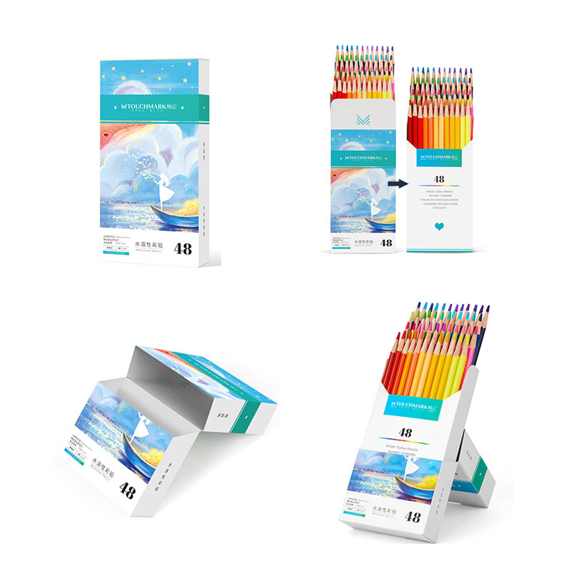 Xsyoo 24-120 cores 3mm profissional esboço óleo cor lápis aquarela desenho lápis conjunto para colorir escola estudante suprimentos