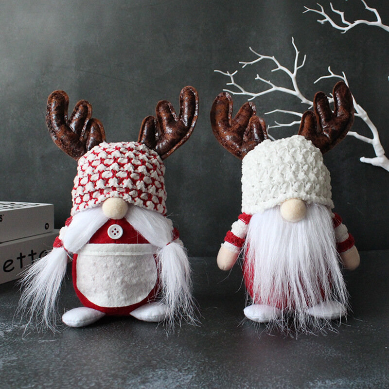 2022New Year Gnomes Christmas Decor Creative Dwarf Faceless Doll Ornament Christmas Decoration for Home Decor Adornos De Navidad