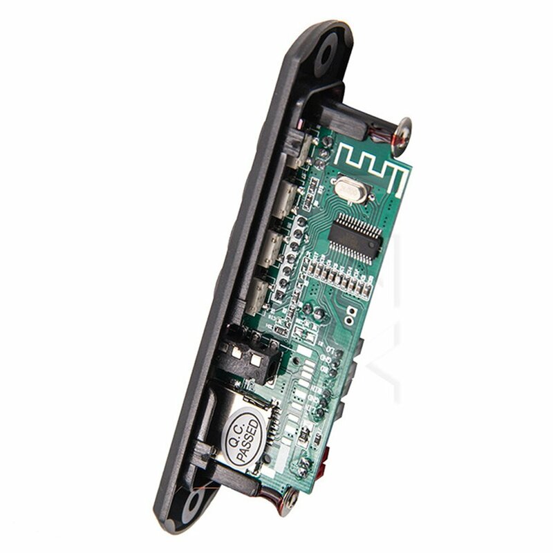 Placa decodificadora MP3 WMA sem fio, rádio automotivo modular Bluetooth 5.0 controle remoto 12V USB FM AUX TF cartão SD alto-falante