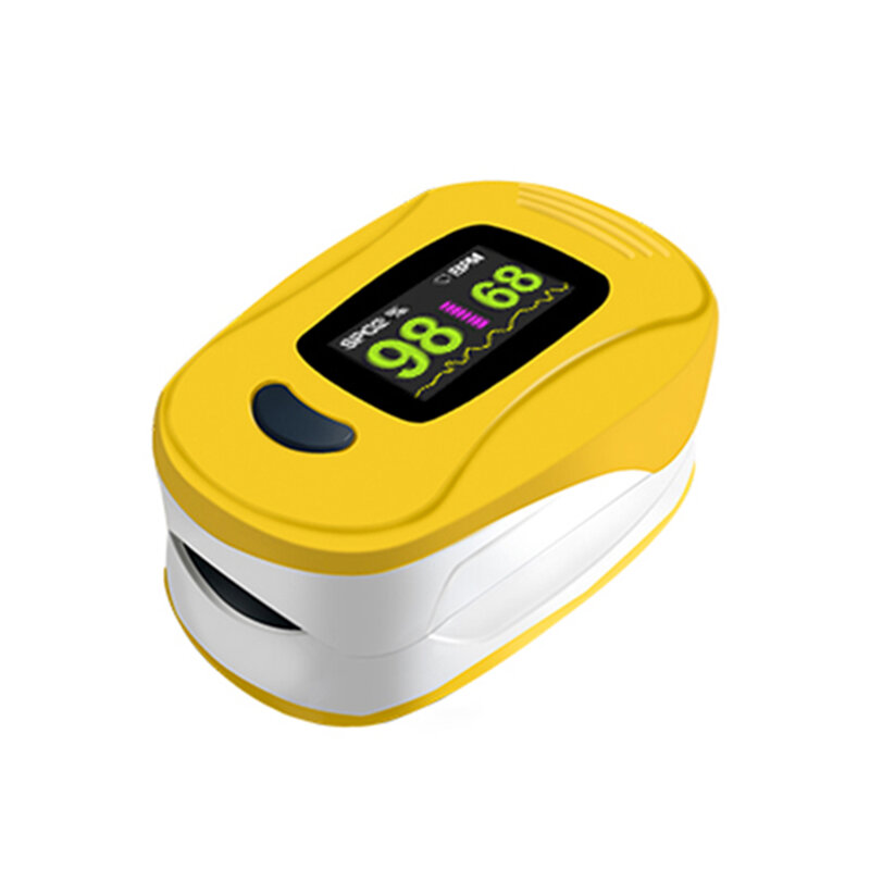 Hogar de oxígeno en la sangre de Sensor de medición Digital oxímetro de pulso de la saturación de oxígeno en la sangre de Monitor para dedo salud
