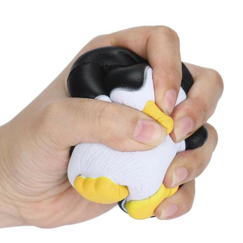 Novo bonito pinguins squishy lento subindo creme perfumado brinquedos de descompressão brinquedo coleções presente para crianças