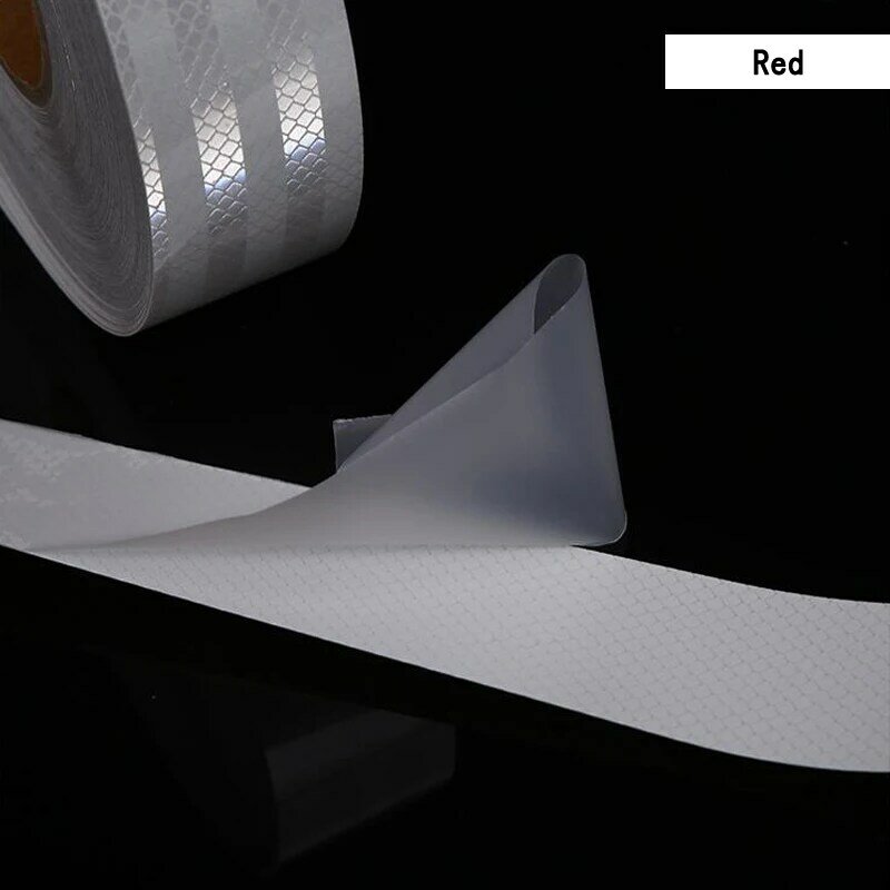 Reflecterende Tape Diamond Grade Lijm Veiligheid Mark Waarschuwing Tape Fiets Automobiles Motorfiets Auto Styling Reflecterende Film