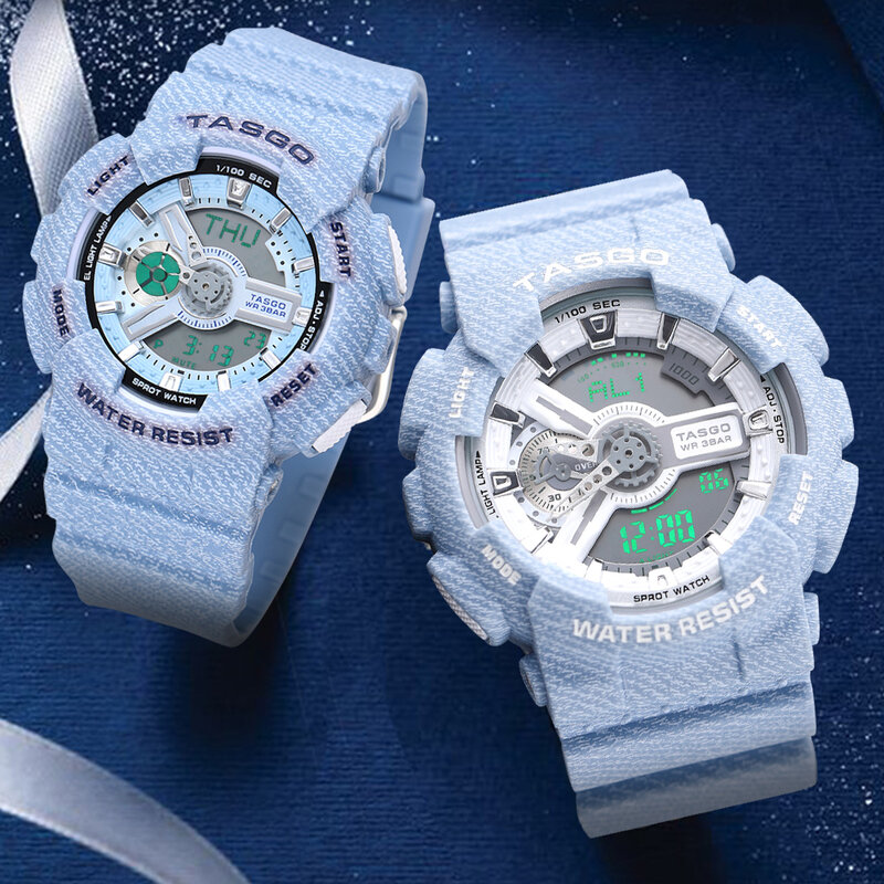 TASGO 2020 Liebhaber Uhren Männer Frauen luxus Marke Mode Lässig Quarzuhr Sport Uhr Wasserdichte Uhr Relogio Masculino