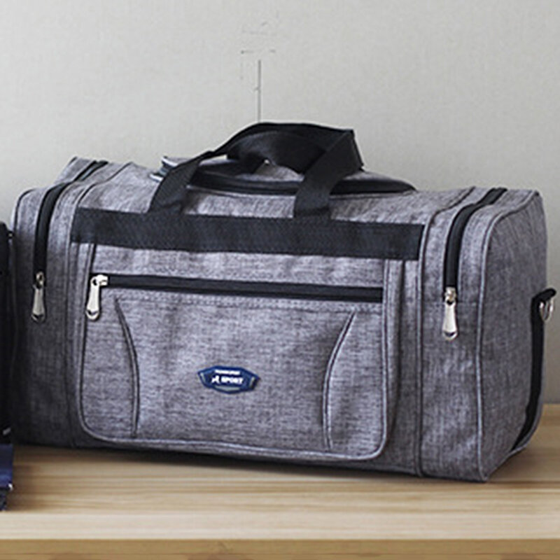Oxford-bolsas de viaje impermeables para hombre, bolso de mano grande para viaje, negocios, gran capacidad, fin de semana, nuevo