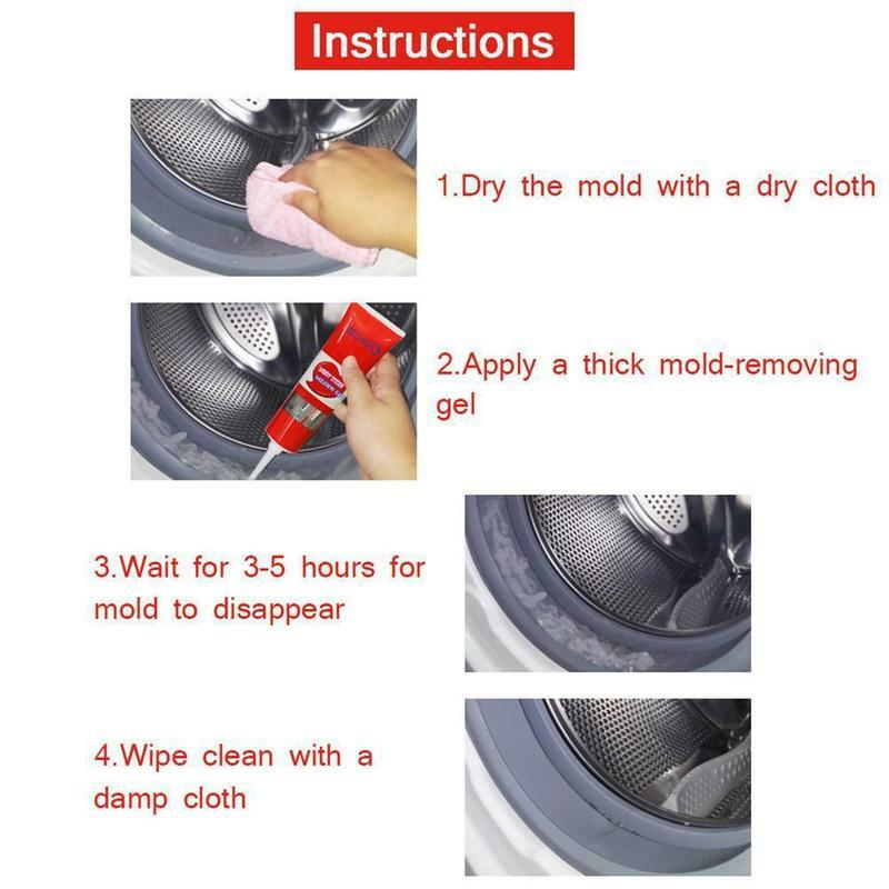 Środek do usuwania pleśni w gospodarstwie domowym środek do czyszczenia ścian płytka ceramiczna basen dodatkowo środek czyszczący żel do usuwania pleśni żel 20g/200g