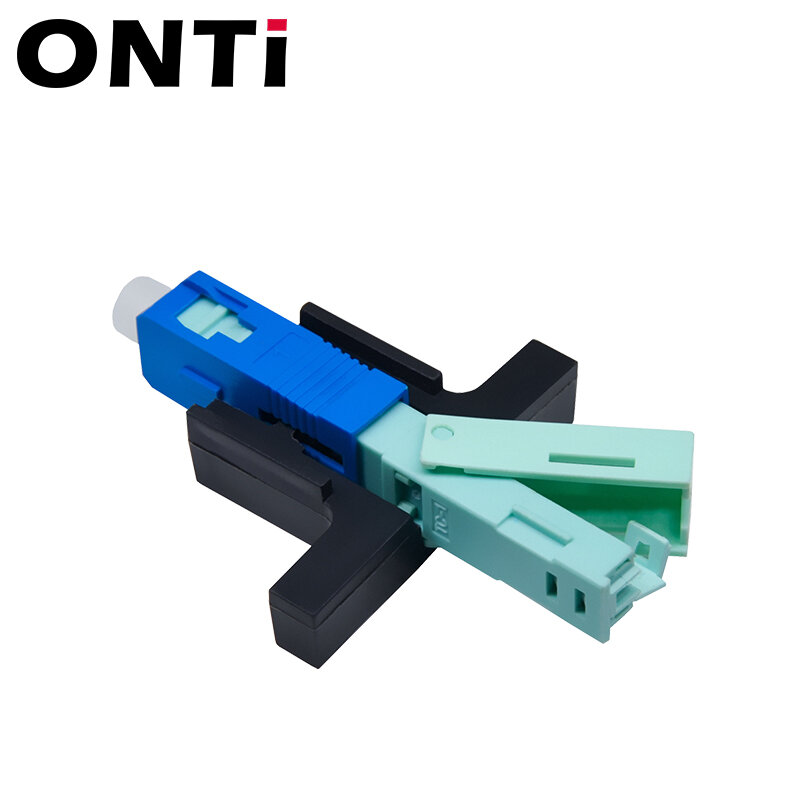 ONTi-conector óptico de modo único, herramienta de conexión en frío SC UPC, conector rápido de fibra óptica, de alta calidad, 53MM SC APC SM