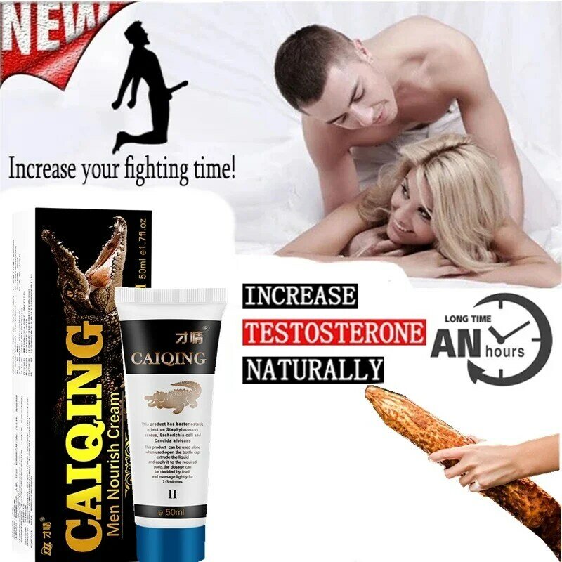 50ml Penis Enlargement Penis Erection Second Generation Crocodile Oil Care Enlargement Penis Thickening and Growth Cream