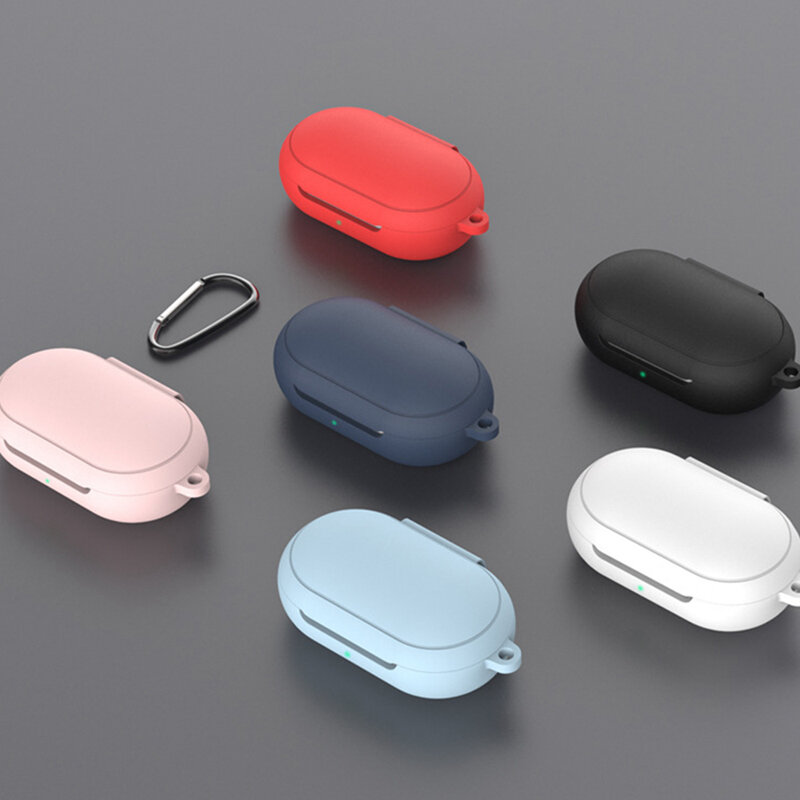 Kopfhörer Bluetooth Fall für Samsung Silikon Volle Abdeckung Fall Mit Schnallen Kopfhörer Galaxy Knospen