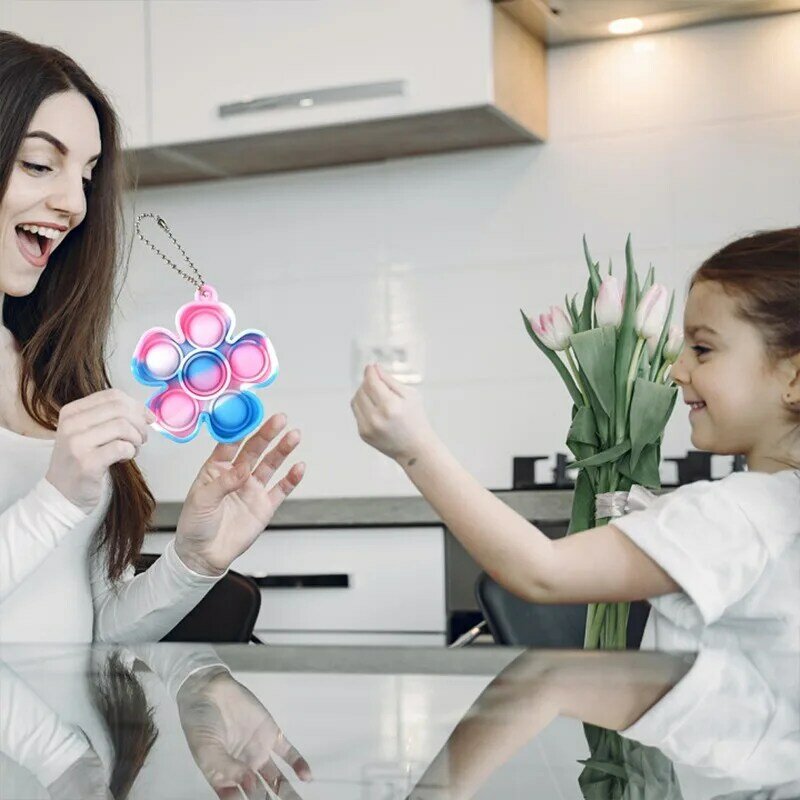 New Bubble Fidget Push Bubble Fidget Sensory Toy Autism Special Needs Squeeze Funny Dinosaur Owl Antistress Stress Relief Toys