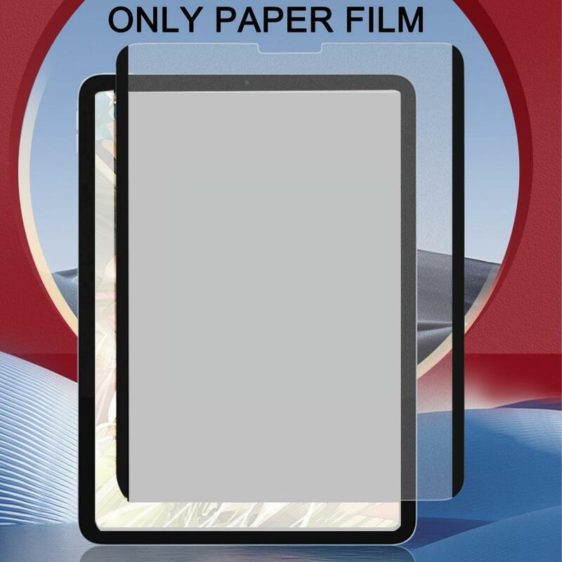 Ipad用の取り外し可能で再利用可能な紙フィルム,11 20air4タイプ10.2吸着インチ,書き込み用,2018,7