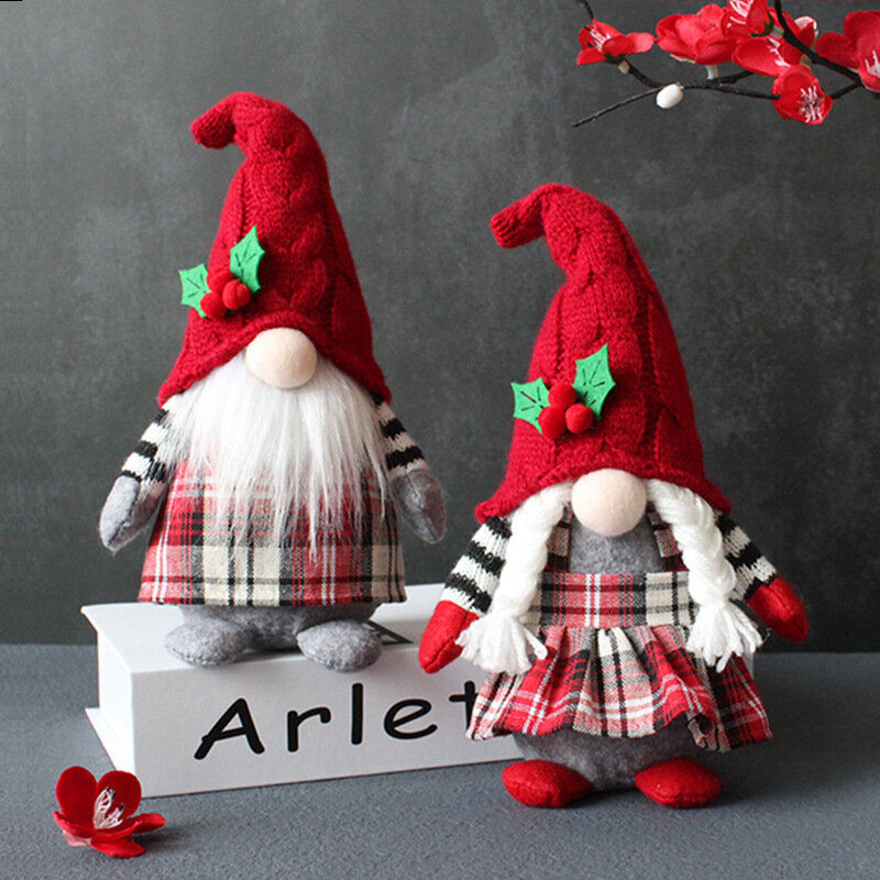 2022New Year Gnomes Christmas Decor Creative Dwarf Faceless Doll Ornament Christmas Decoration for Home Decor Adornos De Navidad