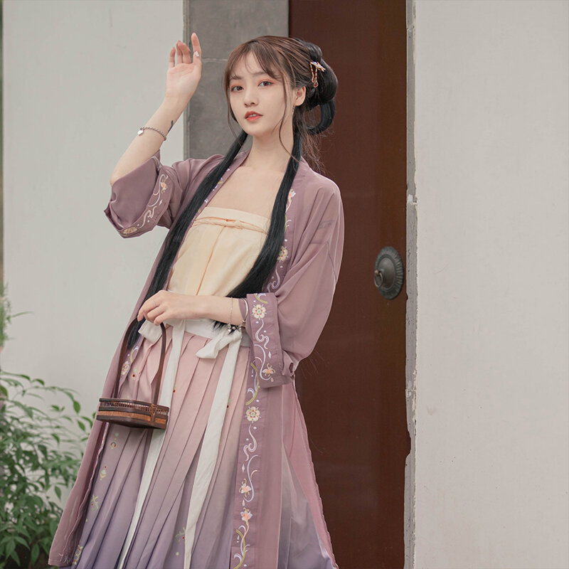 3 stücke Set Frauen Hanfu Alte Chinesische Traditionelle Kleider Herbst Fantasia Karneval Fee Kostüme Tang-dynastie Outfit für Dame