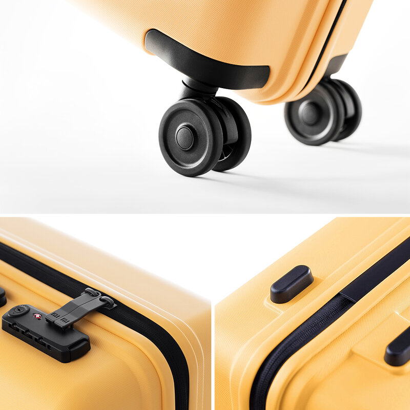 Xiaomi – valise colorée pour femmes et hommes, 20 pouces, tendance, voyage, bleu, jaune