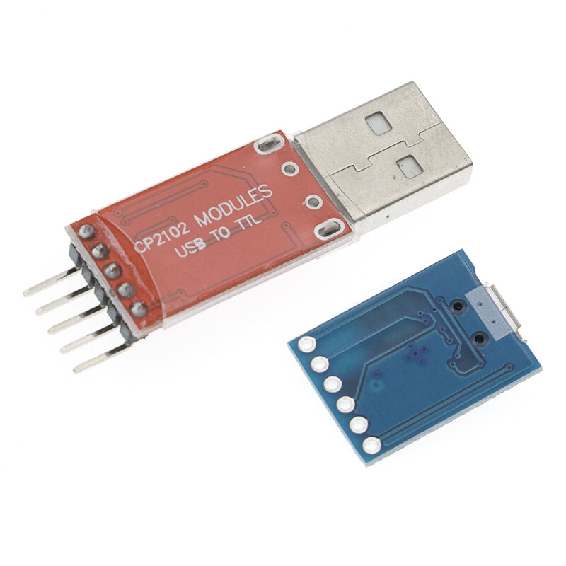 وحدة USB إلى TTL series CP2102 ، كابل تحميل STC ، خط فرشاة فائق ، ترقية ، نوع USB الصغير ، 5 دبابيس ، 6 دبابيس