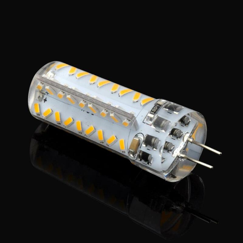 TSLEEN-Lámpara LED halógena G4 3014 SMD, 3W, 5W, 6W, 8W, 9W, cc 12V, 220V, g4, Bombilla de maíz, lámparas de silicona, candelabros de iluminación