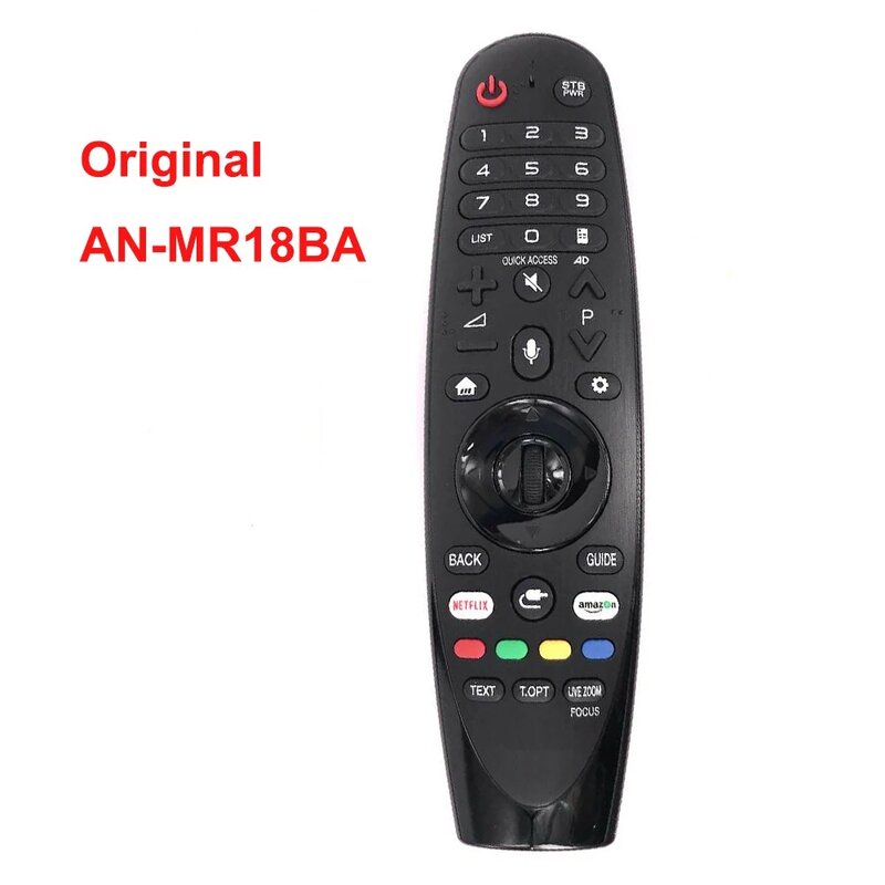 새로운 원본/정품 AN-MR18BA AN-MR19BA IR 음성 매직 원격 제어 LG 4K UHD 스마트 TV 모델 2018 2019