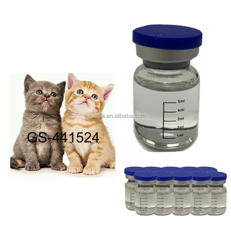 Larutan Gizi FIPV Kucing Kemurnian Tinggi Gs-441524 Injeksi Fip 5Ml Gs441524