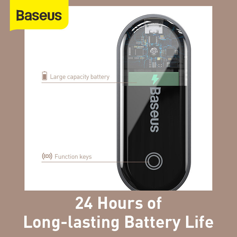 Baseus-USBで充電可能なLEDミニクリップオンデスクトップランプ,フレキシブルナイトライト,旅行や寝室に最適
