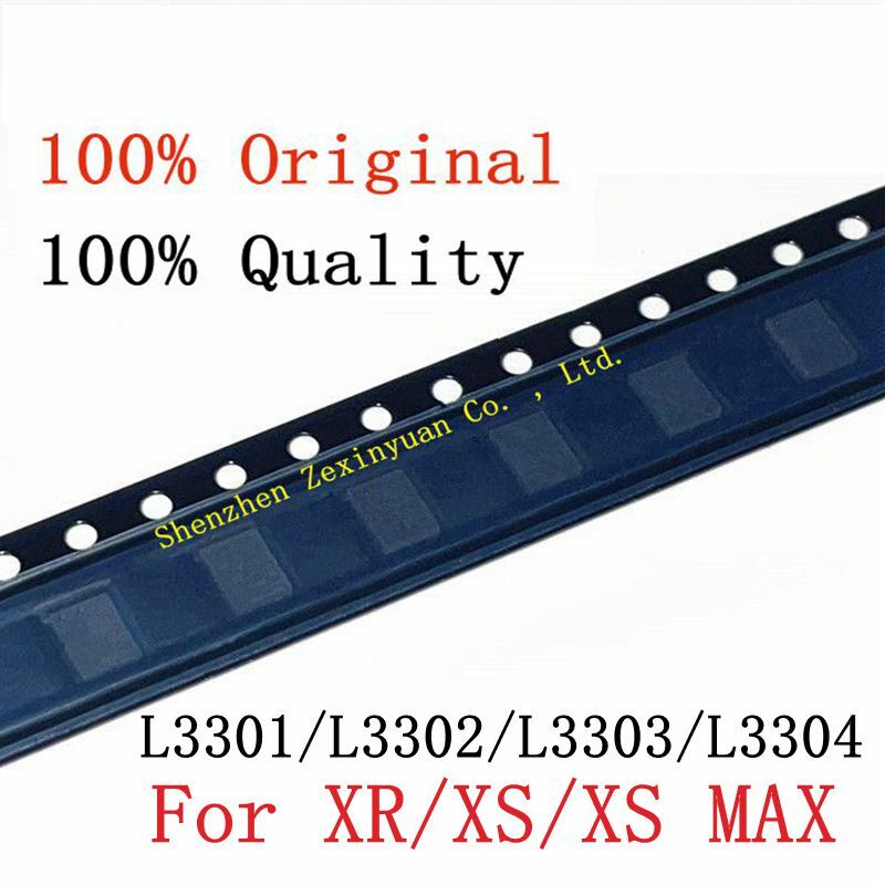 Bobina de carga para iPhone XR/XS MAX, Inductor de refuerzo de inductancia, 5-30 unids/lote, L3301, L3302, L3303, L3304