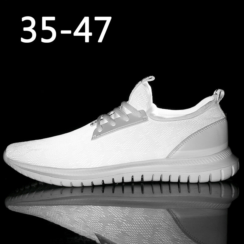 Damyuan Chạy Bộ Thời Trang Thoáng Khí Giày Sneaker Nam 47 Thoải Mái Đèn Nam Thể Thao 46 Kích Thước Lớn Cặp Đôi Giày thường