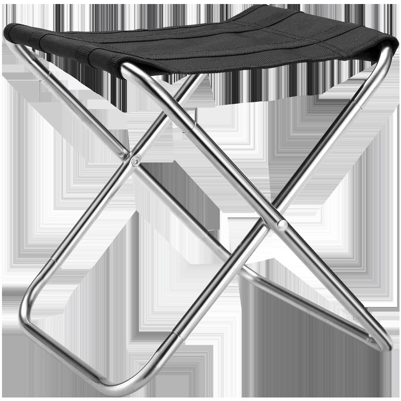 Składany stołek kempingowy do wędkowania na świeżym powietrzu piesze wycieczki plecakowe stołki podróżne krzesło składane na zewnątrz Ultralight Portable