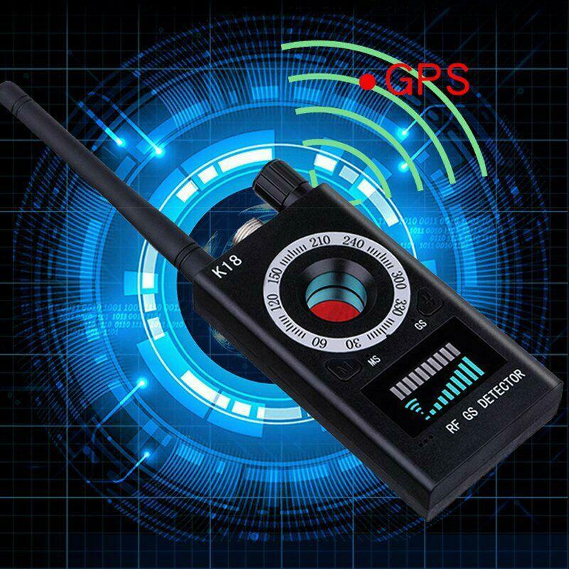 Kamera Nirkabel Pelacak Lokasi RF Lensa Sinyal GPS Pencari GSM Kamera Mata-mata Audio Mini Bug Anti Detektor Multi-fungsi