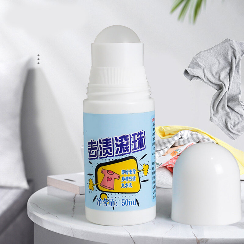 Portable Decontamination Pen Dust Cleaner Oil Stain Cleaning Remover  Brush Rub Wipe Fabric Cloth Stain Remover Pen 50ML xqmg