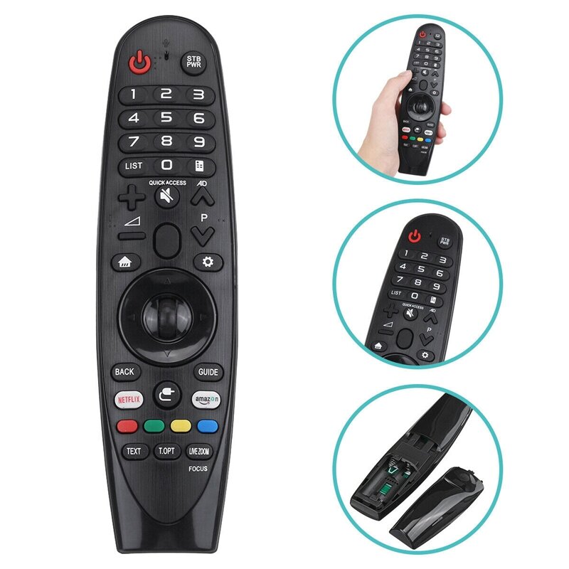 Controle Remoto para LG Smart TV MR650 AN-MR650A UM MR600 MR500 MR400 MR700 AKB74495301 AKB74855401