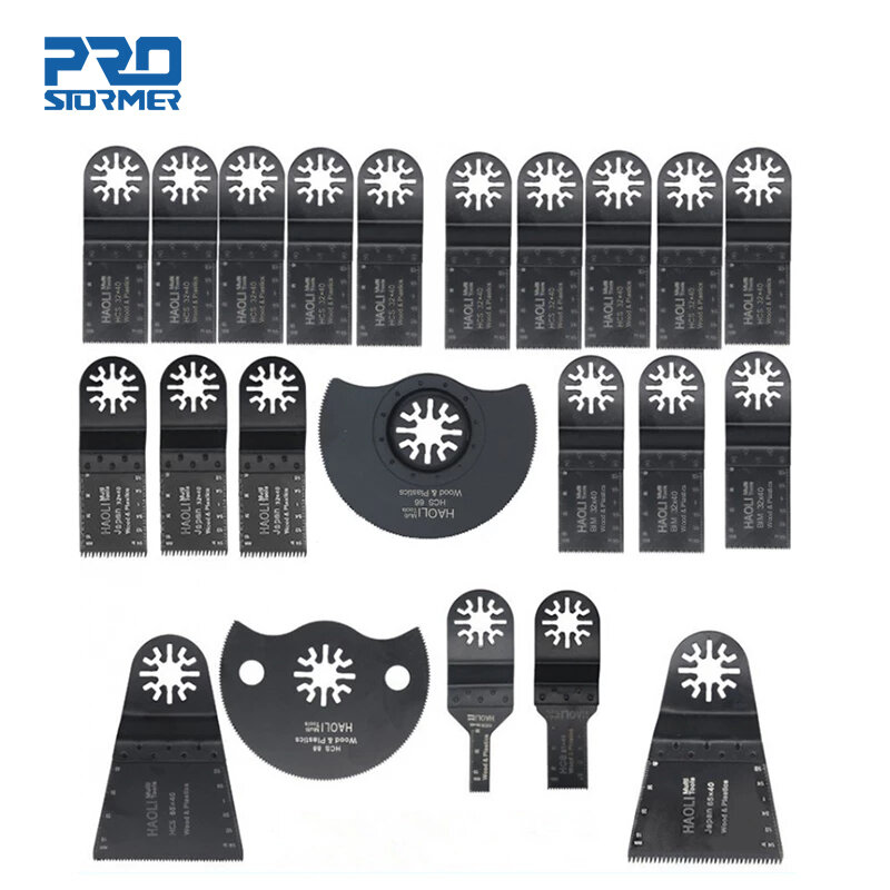 34mm Oscillating Multi-Tool Saw Blades Universal Multi-brand Accessory Removable Multi-Purpose Cutting Swing Blade by PROSTORMER