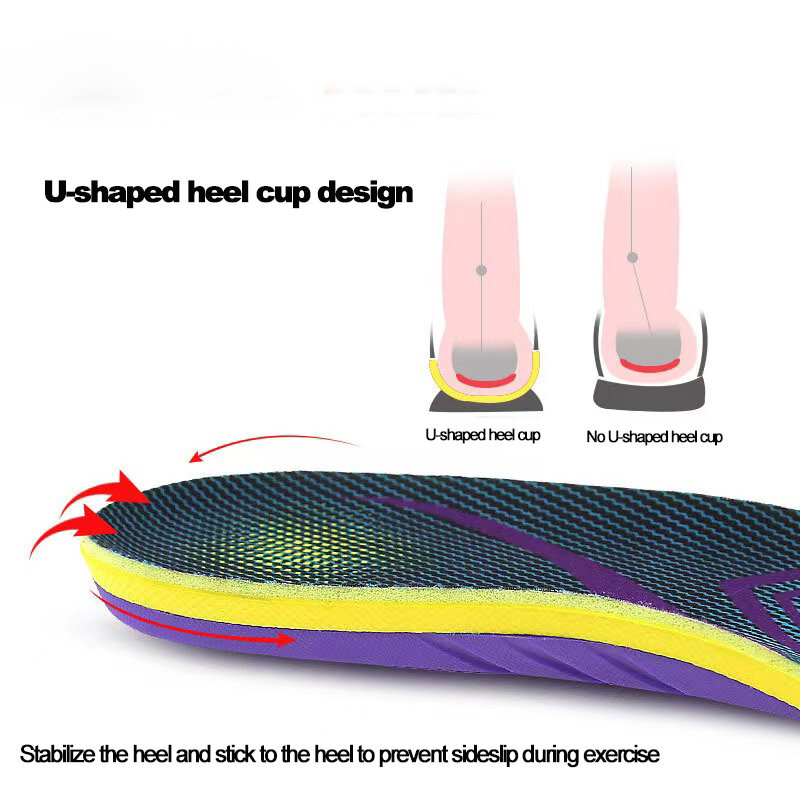 Cuscino per arco piedi piatti giusti gambe a forma di XO cuscinetto completo supporto unisex arco collassato interno proteggi esterno sport tempo libero insol