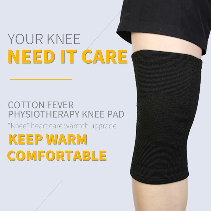 2PCS Self Heating Support Knee Pad Knee Brace Warm for Arthritis Joint Pain Relief Injury Recovery Belt Knee Massager Leg Warmer