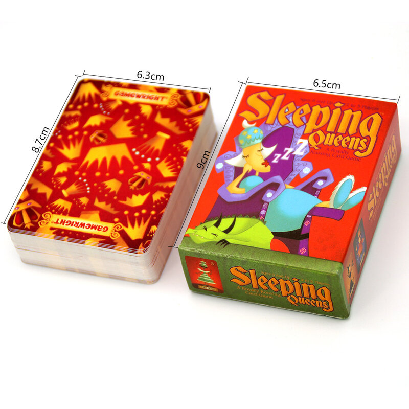 Full English Sleeping Queens Board Game 2-5 Players For Family  Gift Wake Queens Up Strategy Game Funny Kids Game Toys