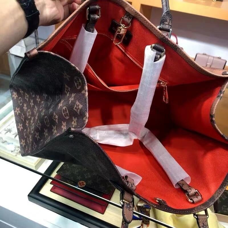 2020 neue alte blumen frauen handtasche farbe passenden doppelseitige große blume einkaufstasche mode eine schulter tragbare große tasche