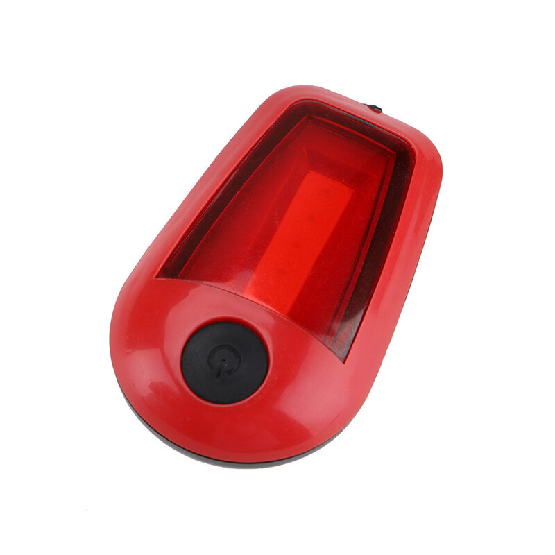 Senter LED Mini, Senter Saku Lampu Klip Genggam, 3 Mode Lampu, Merah, Hijau, Lampu Putih, untuk Berkemah, Luar Ruangan