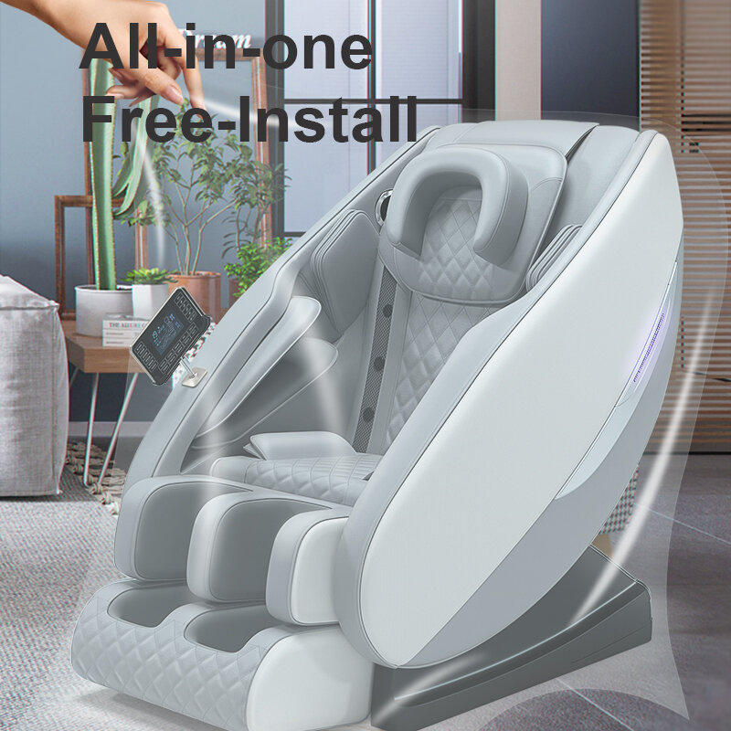 AYIYUN-Silla de masaje inteligente RH6655, sillón de cuerpo completo, elegante, con asiento de gravedad cero, masaje con Airbag, sofá con control LCD